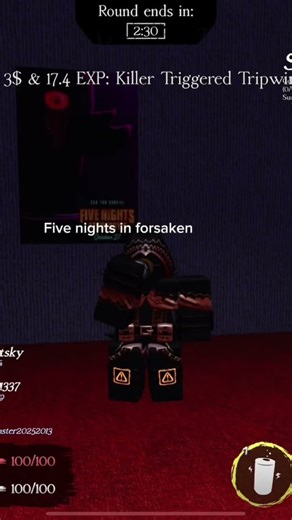 FNIF five nights in forsaken #roblox