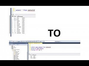 How to Find Duplicate Rows in SQL? | Sql Telugu