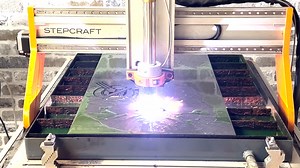 Did you know STEPCRAFT has a plasma cutter solution? STEPCRAFT M.700 with a STEPCRAFT Plasma Cutter. The full project video is coming next week... #cncplasma #stepcraftplasma #stepcraft #cncmetalworking #wecancutsteel #alwaysinnovating #wedoitall | Stepcraft Inc. | Facebook