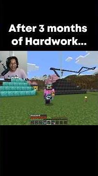 🔥 I Built a FULL NETHERITE BEACON in Minecraft Survival 💀