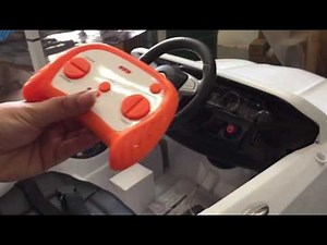 Tutorial sincronizar y configurar funcionamiento mando control remoto RC Mercedes S63 AMG 12v niños