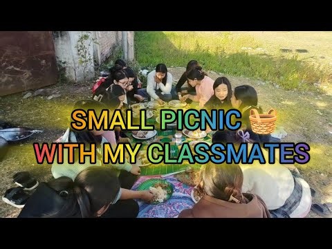 Small picnic with loving classmates ❤️❤️ Just for memory