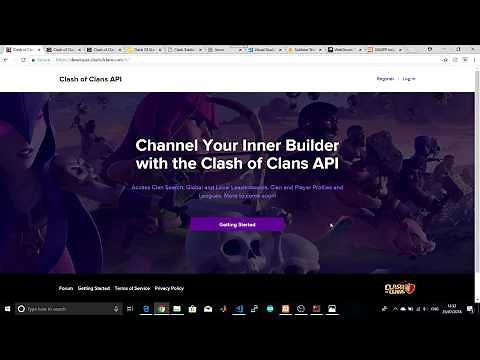 Getting Started with Clash of Clans API