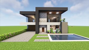 Tutorial de Casa Moderna Pequena no Minecraft