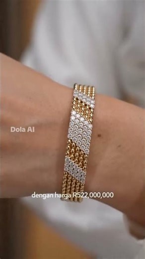 Cek Perlee Bangle 18K-Diamond Jewelry-2GBD32406DM