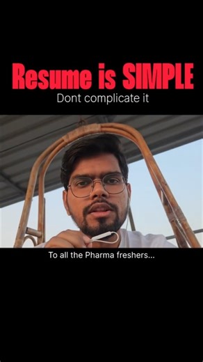 Chemipro. | 📧Comment "Resume" for more such points... Resume is a simple.document that needs not to be complicated. There are only few points that... | Instagram