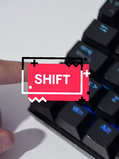 Tutorial de Teclas Shift en el Teclado
