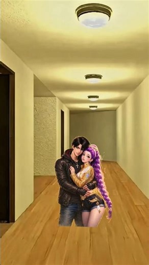 🧛‍♂️Rumi running away zoey her save jinu👼 #gmod #shorts