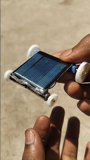 DIY Mini Solar Powered Car without Battery! ☀️🚗 #SolarEnergy #DIYProjects #ScienceExperiment