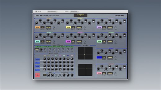 Momo releases Circuit Rhythm Editor MIDI controller software