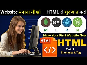 HTML Complete Tutorial for Beginners in Hindi🔥Free Notes + Codes