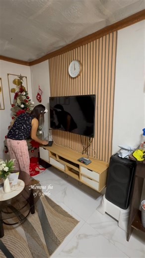 2K views · 22 reactions | Minivlog•||• Nag DIY ako Christmas village at bumili ako christmas table Runner pero hindi ilalagay sa table #fblifestyle #motherhood #christmasvillage #christmasdecorations | Momma Jha of 3 girls | Facebook