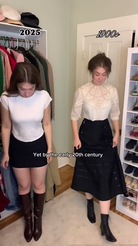 fast fashion then and now: vintage vs. modern clothing