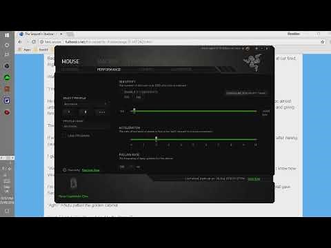 How to Change the Colour of Your Razer Mouse!