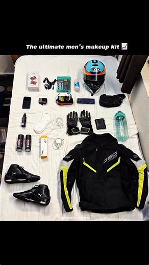 M A D D Y on Instagram: "Men’s Makeup kit 📈 #riders #biker #duke #n160 #bajajpulsar #reeltips #growyourinstagram #boostengagement #reelitfeelit"