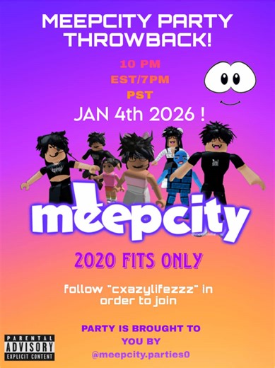 Party in 25 mins !! #fyp #meepcity #meepcityparty #viral | meep city party
