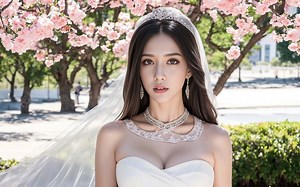 【AI绘画】梦寐以求的美女新娘