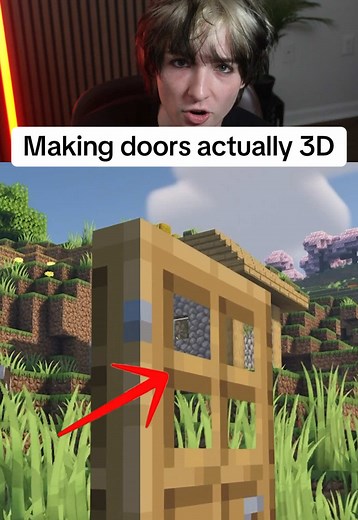 Pale Oak Door Minecraft: Adding Real 3D Depth with Height Maps