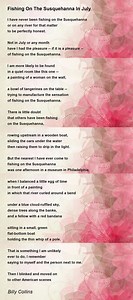 Fishing On The Susquehanna In July - Fishing On The Susquehanna In July Poem by Billy Collins