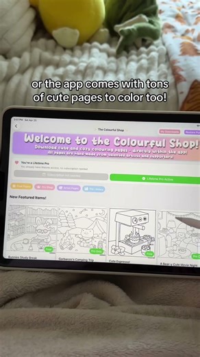 How to color under the lines! coloring tutorial