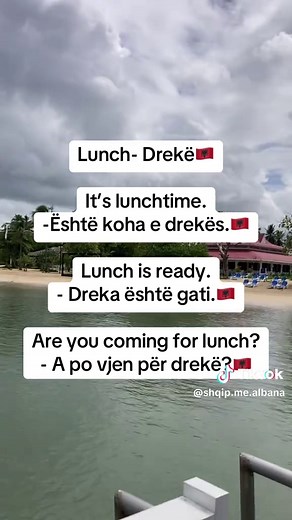 Learn basic phrases in Albanian language.🇦🇱#shqip #albania #fyp #albaniangirl #albanianboy