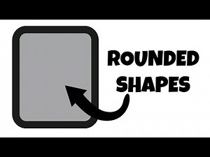 EASIEST WAY to make ROUNDED SHAPES in Scratch 2!
