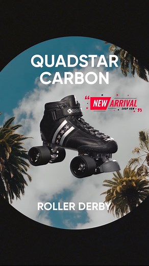 Level up your game with the new Bont Quadstar Carbon! 🚀 Stronger, lighter, and built for roller derby. These skates will have you dominating the track. 🛼🔥 #BontQuadstar #RollerDerby #SkateLife | Bont Roller Skates
