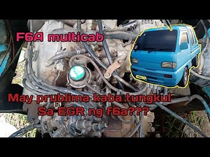 f6a multicab paano mag install ng vacuum hose ng egr