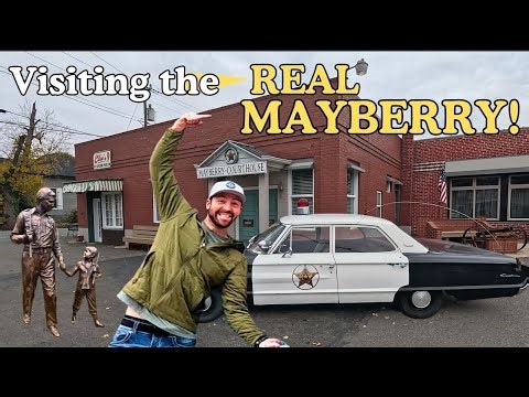 Visiting The REAL MAYBERRY! (Mount Airy, NC - The Town That Inspired the Show)