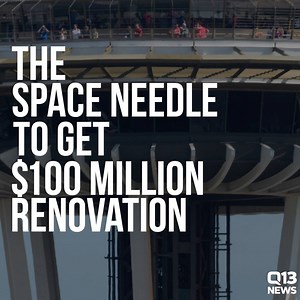 The Space Needle is getting a facelift, complete with floor-to-ceiling glass! >>> http://via.q13fox.com/s6KU9 | FOX 13 Seattle