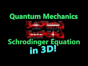 3-Dimensional Time Dependent Schrodinger Equation | Quantum Mechanics