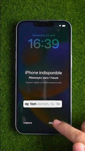 Code iPhone perdu ? (Tuto)