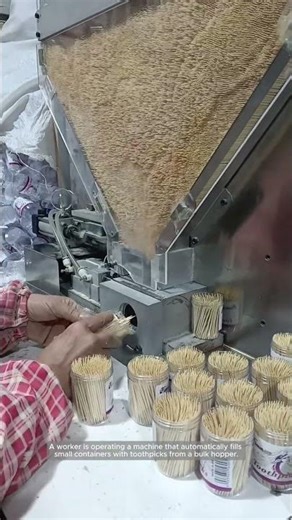 Precision in Motion — Toothpick Packaging Made Simple