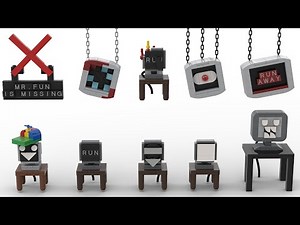 LEGO Sprunki Building Phases 1 to 10 ( Mr.Fun Computer ) - Sprunki Incredibox