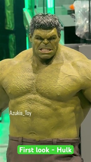 FIRST LOOK ! Hot Toys Hulk Prototype ‪@anicomhk‬ Acghk2026 #disney #hottoys #hulk #spiderman