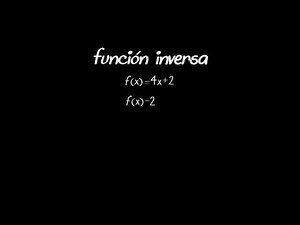 Función Inversa | Matemáticas | Khan Academy en Español