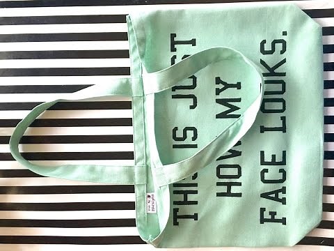 How To Sew A Super Simple Tote Bag