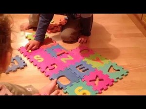 Let's Learn the ABC Alphabet - Preschool Learning Puzzle