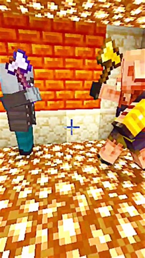 Piglin brute vs Vindicator 😱 Who Wins?