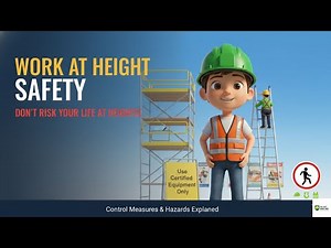 Work at Height Safety Training | Hazards, Control Measures & Prevention Tips (OSHA + HSE UK)