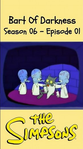 The Simpsons - S06E01 - Bart Of Darkness - Itchy and Scratchy Planet of the Aches #thesimpsons