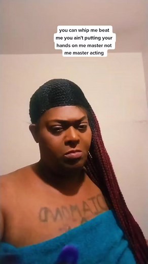 you ain't putting your hands on me master you can whip me you can beat me you ain't putting your hands master black slavery Master Slave acting like#blacktiktok #queenzzielocthevoice