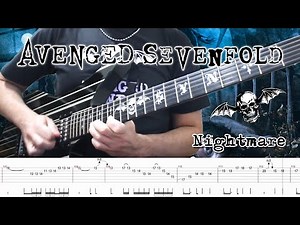 Avenged Sevenfold - Nightmare (Guitar Cover + TABS)