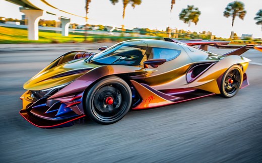 最强太阳神阿波罗IE 驾驶体验 Apollo IE Intensa Emozione demo laps at Monza Circuit