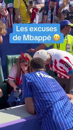 Mbappe Hit A Fan With A Ball And Went Straight Over To Apologize #fifaworldcup2026