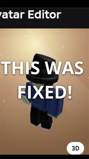 ROBLOX AVATAR EDITOR BROKE!