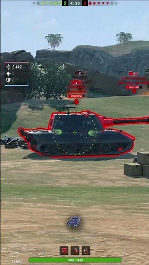 ❌ Delete Button!! #shorts #WOTB #BIGGUN #T30 #WOTBlitz #TierIX #TankDestroyer #BlitzMeta #TechTree