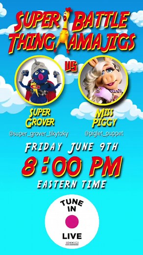 Lets Go Grover Gang And Grover Gals #supergrover #battle #misspiggy #grover #fypシ #fyp #funny #puppetsoftiktok #comedytiktok #comedy @Piglet🐽