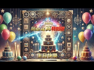 💗 888Hz 生日願望實現顯化🎉 生日快樂歌 中文 🎂 生日快樂的歌 Happy Birthday To You Chinese Song | Happy Birthday Song Chinese