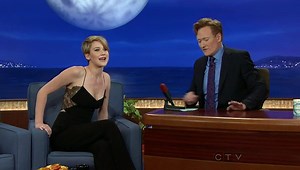 Conan with Jennifer Lawrence